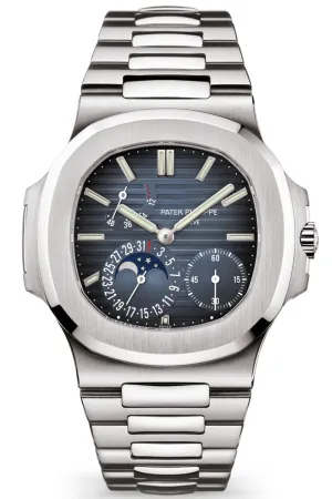 Patek Philippe Nautilus 5712/1A-001 – Stainless Steel, Moon Phase, Power Reserve