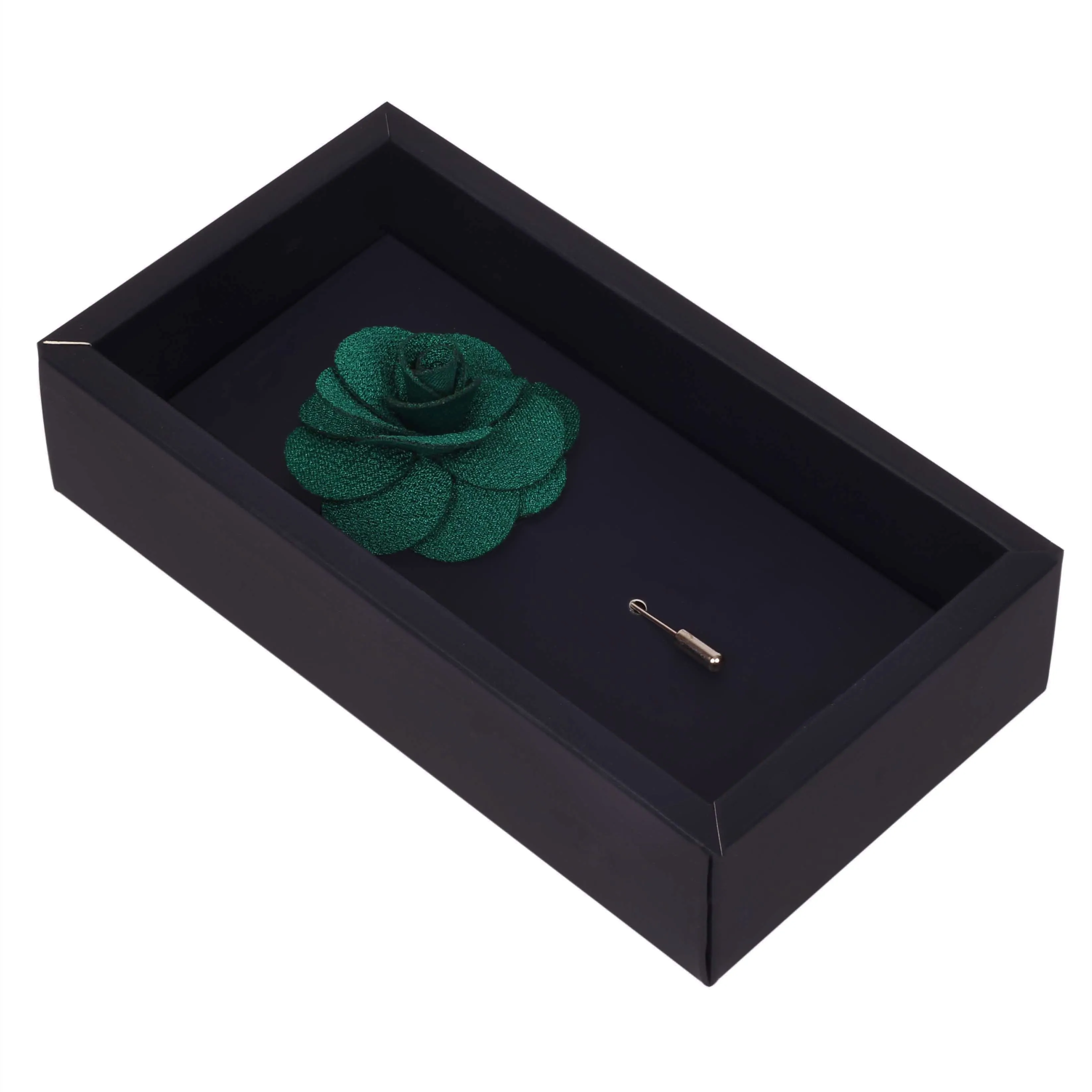 Peluche Brawny Delicacy Dark Green Brooch Lapel Pin