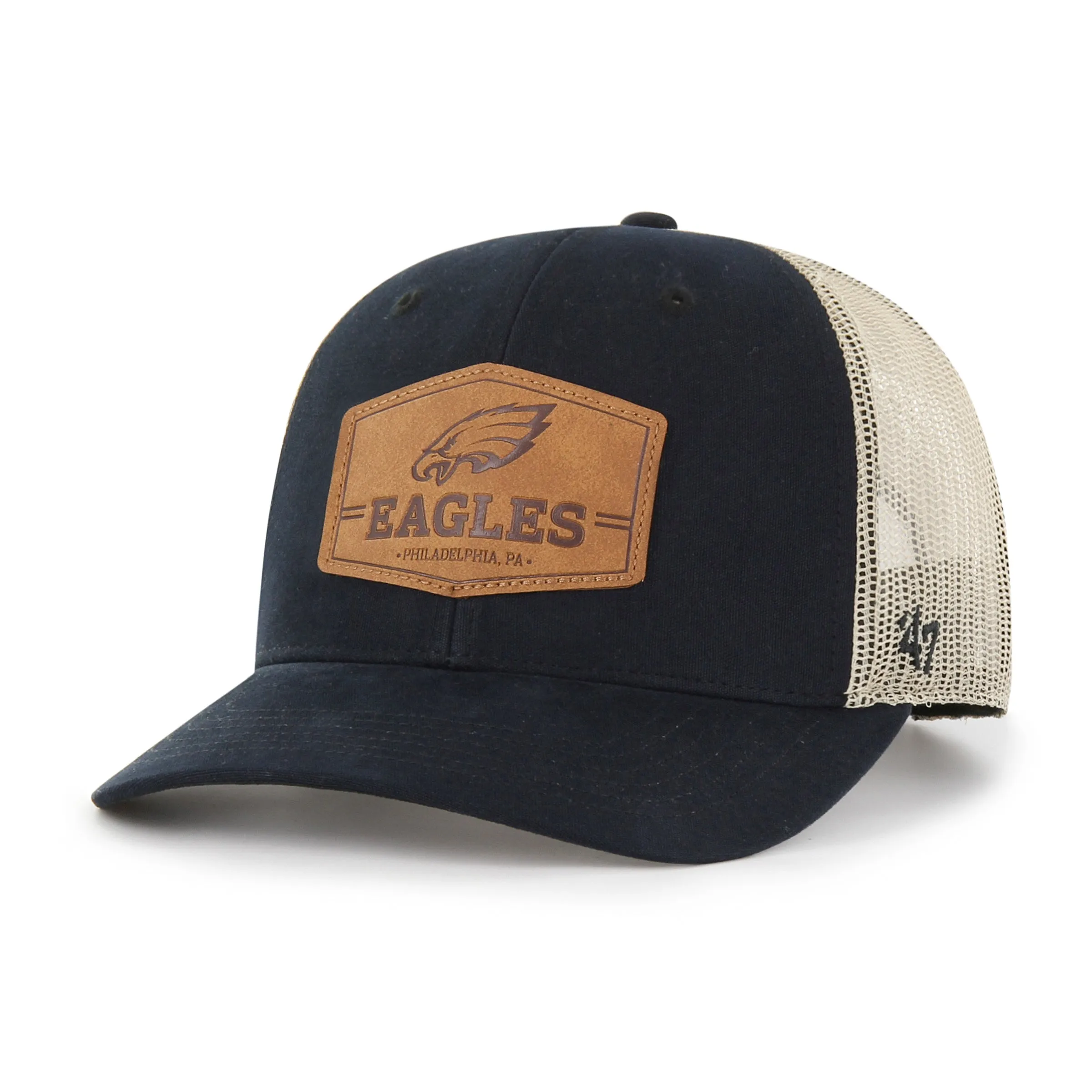 PHILADELPHIA EAGLES RAWHIDE VELCRO '47 TRUCKER