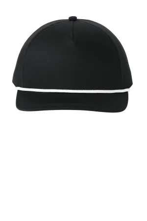 Port Authority C962: Snapback Five-Panel Rope Cap