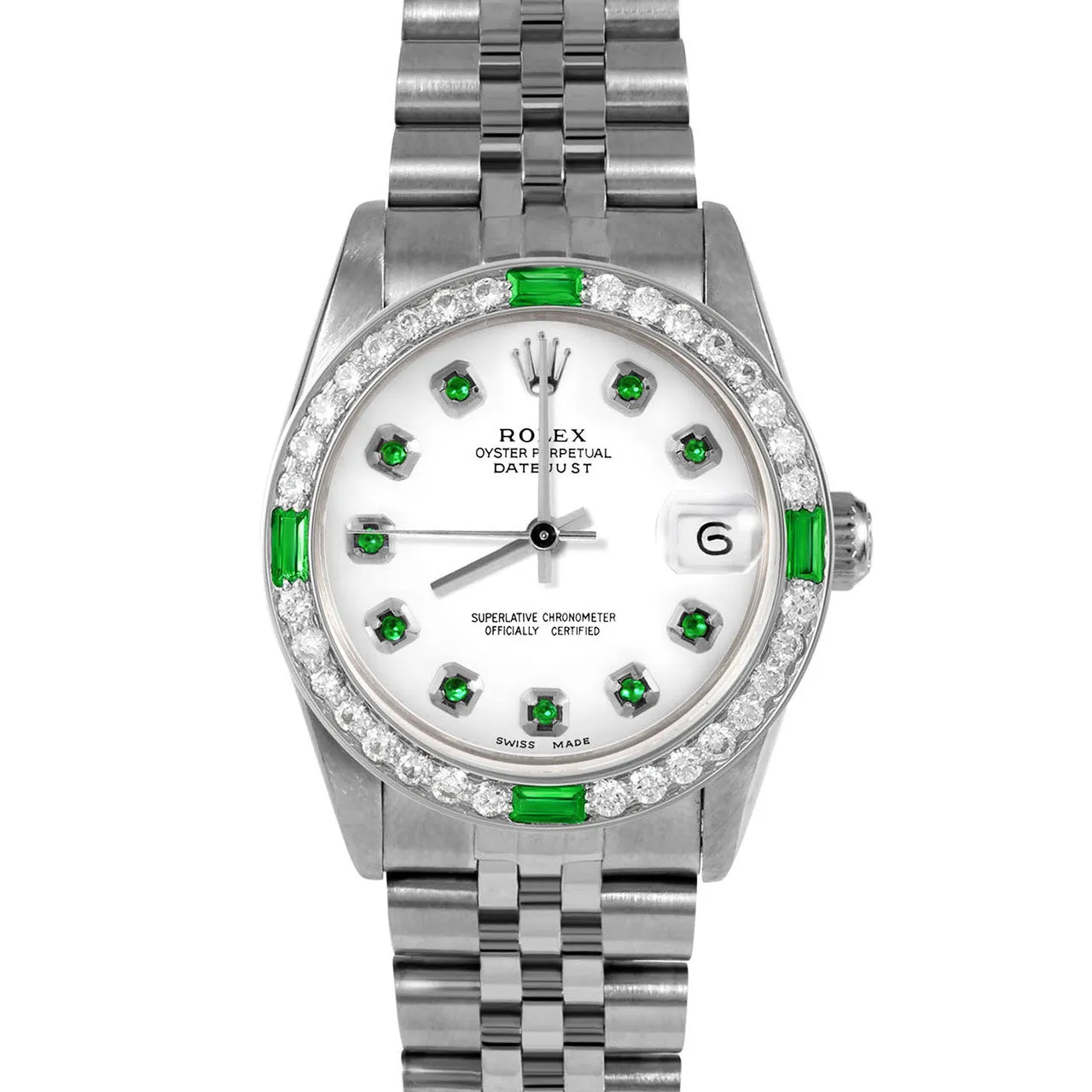 Rolex Datejust 31mm | 68274-WHT-EMD-AM-4EMD-JBL