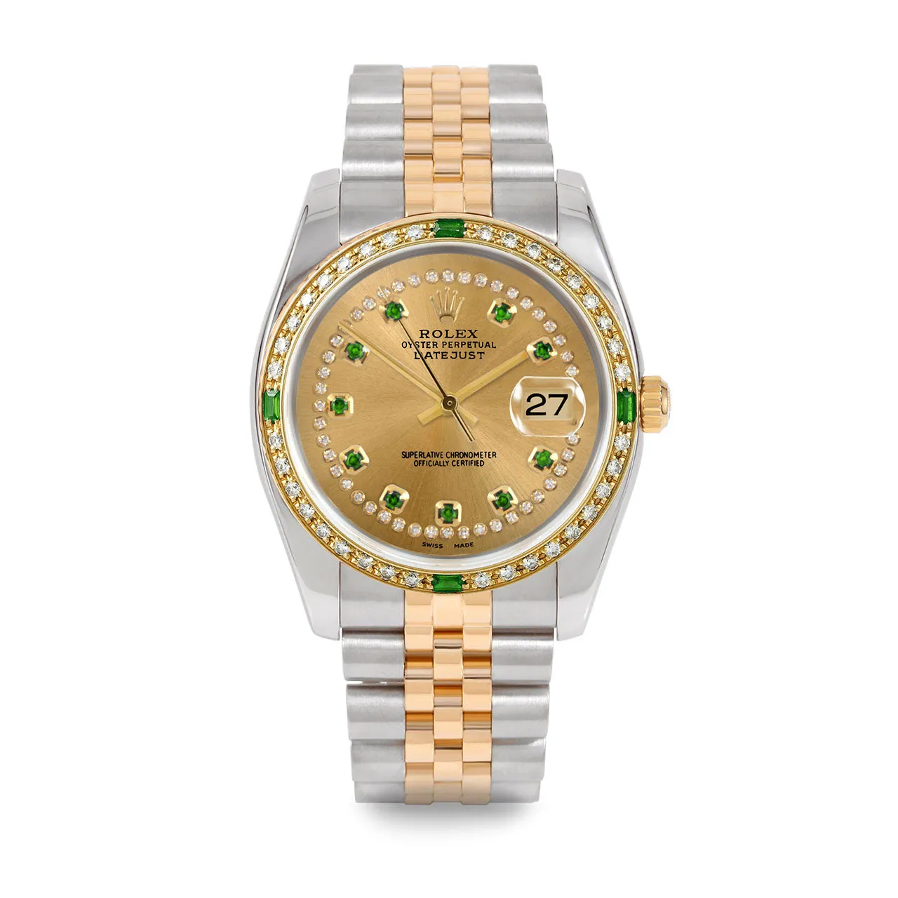 Rolex Datejust 36mm | 116233-CHM-STRE-4EMD-JBL