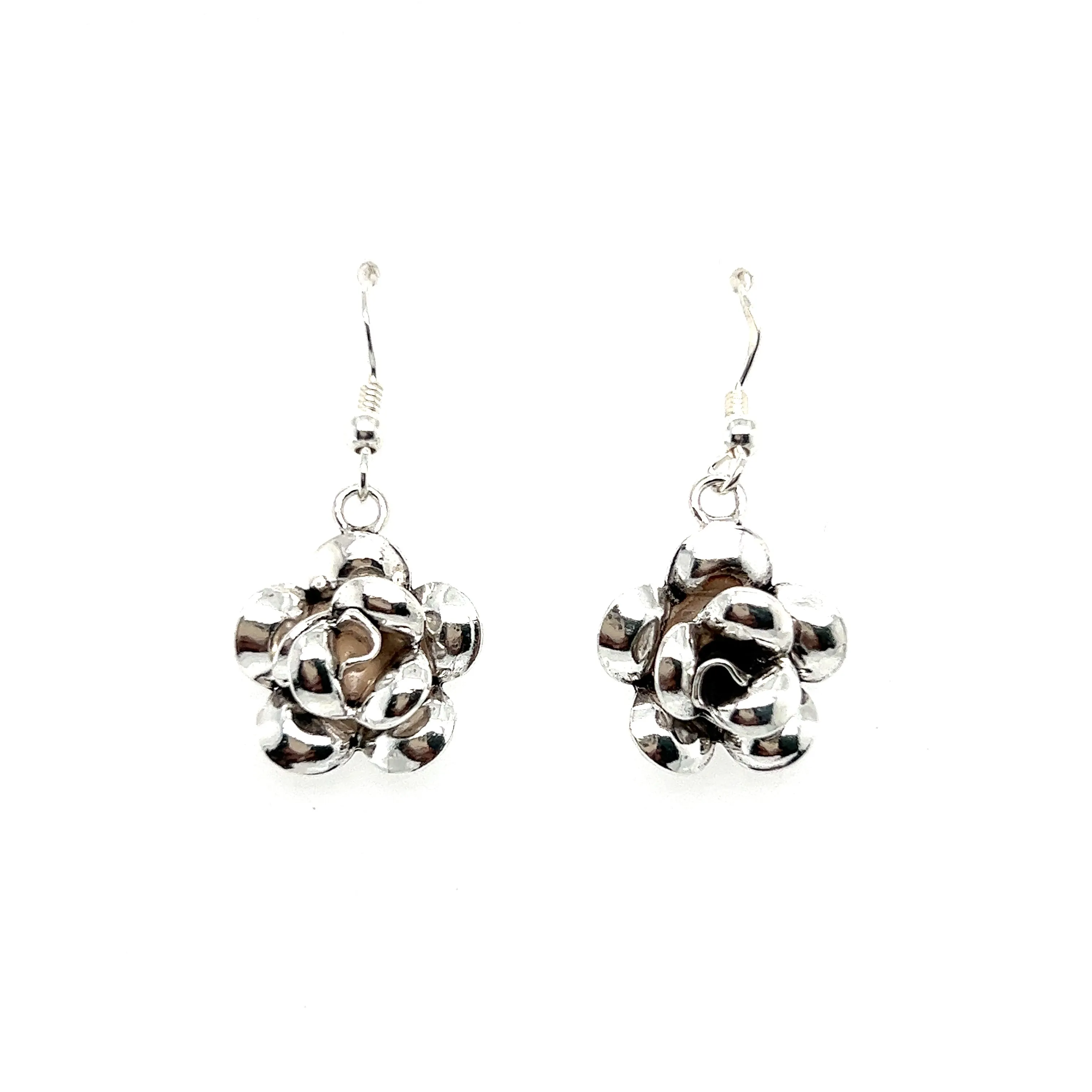 Rose Hook Earrings P114