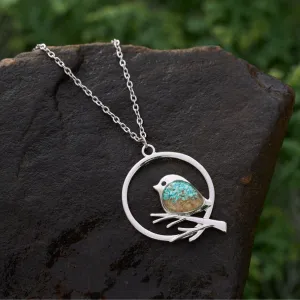 Sand Birdie Branch Necklace