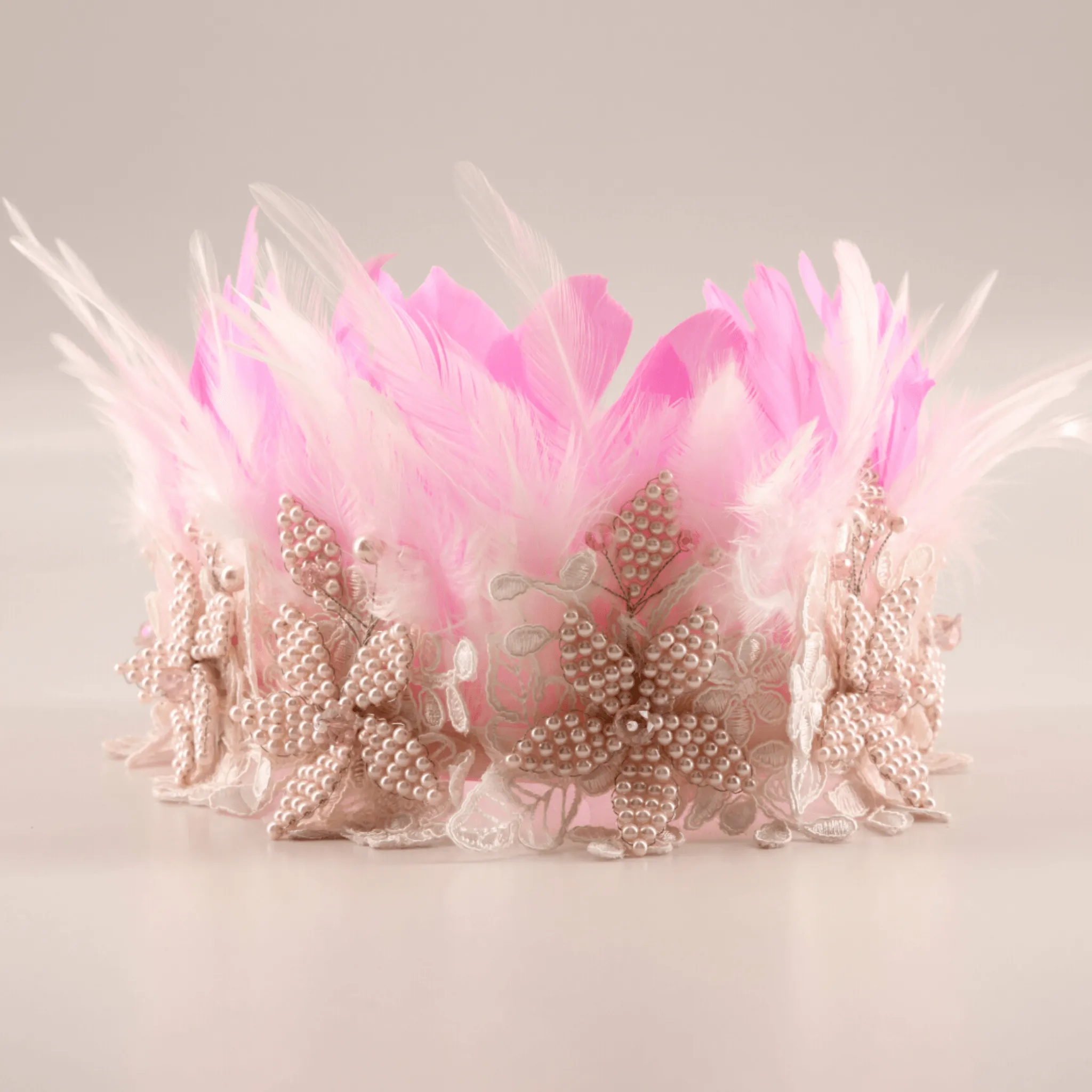 Sienna Likes To Party Girls The Queen Of The Kingdom Crown Garland In Pink Or White