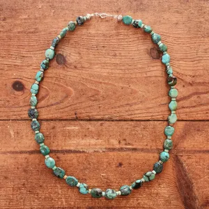 Sky Horse Turquoise Necklace - 20" Long