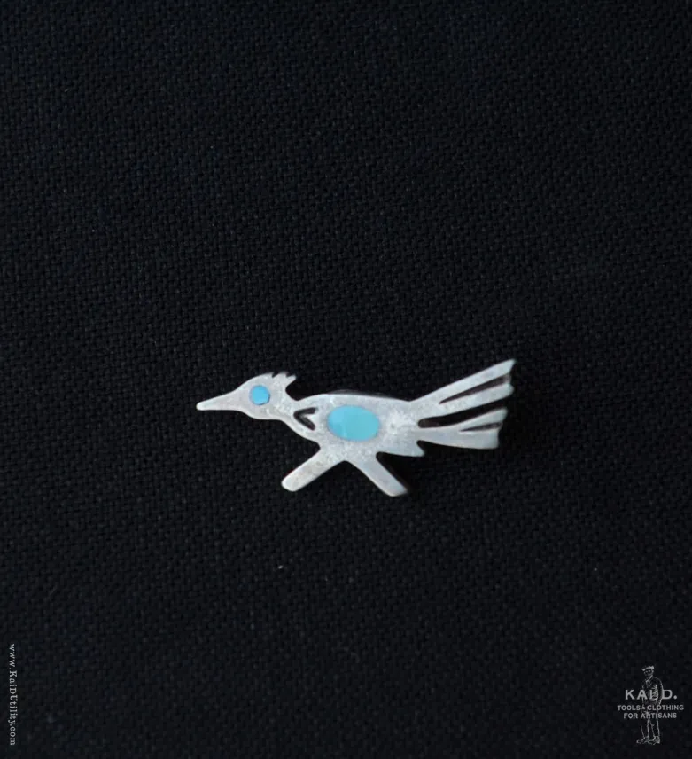 Sterling Silver Brooch - Road Runner III