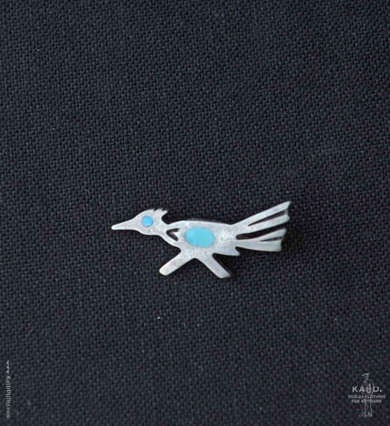 Sterling Silver Brooch - Road Runner III