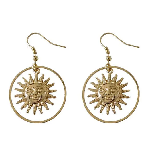 Sun Earrings