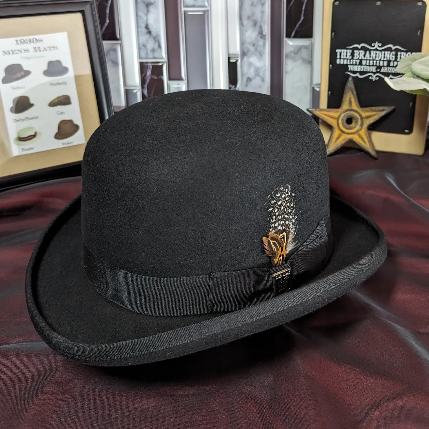 The "Monroe Derby" Hat by Stacy Adams SAW506-PACK