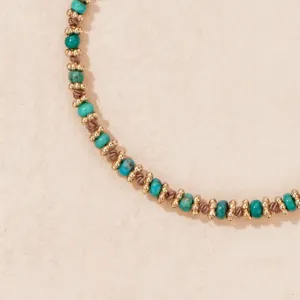 Tityaravy Kamala Necklace - Turquoise