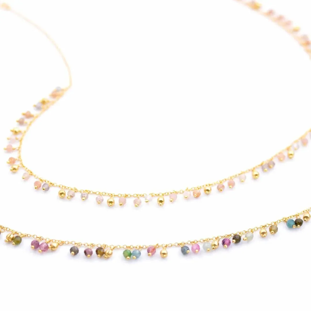 Tourmaline Charm Necklace