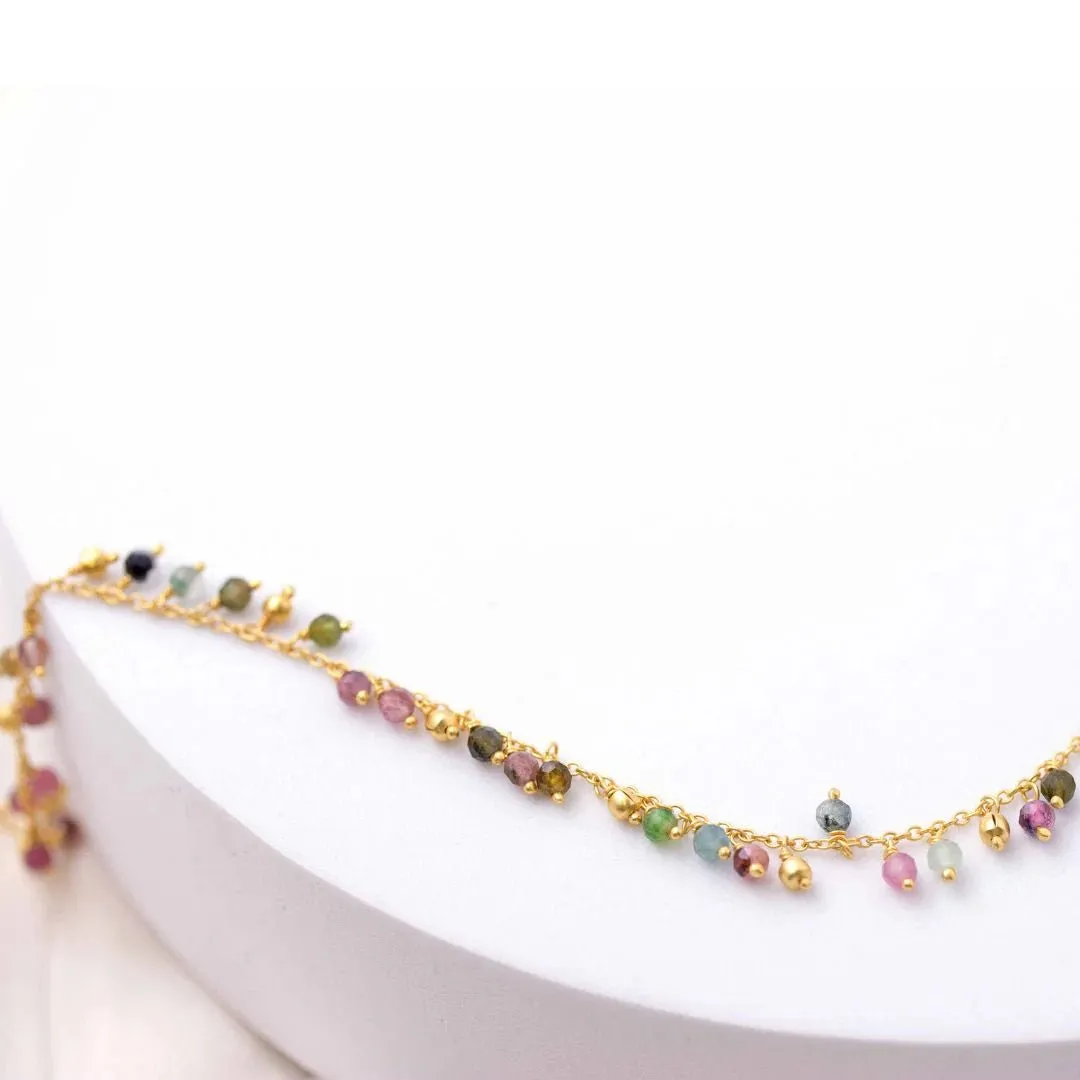 Tourmaline Charm Necklace