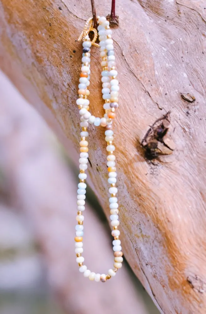 Turquoise Discs Necklace