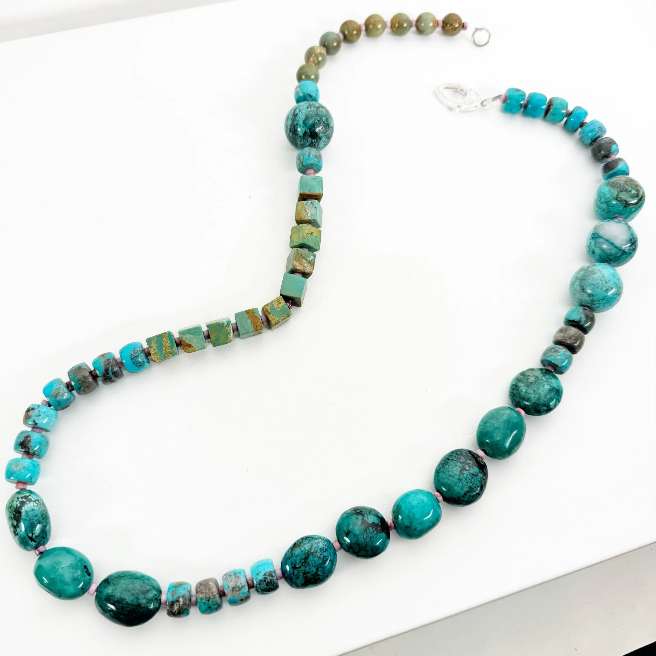 Turquoise Hurricane Myra Necklace