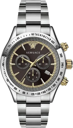 Versace Men's Watch Chrono Classic Brown Bracelet VEV700419